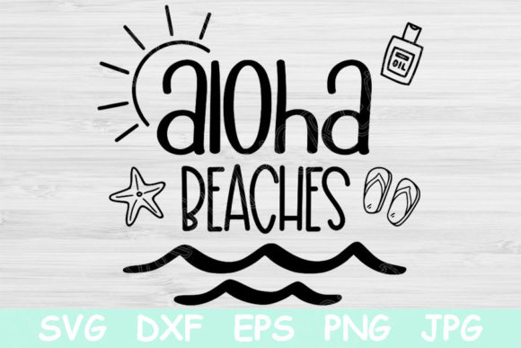 Aloha Beaches SVG: A Designer's Review for Summer Projects