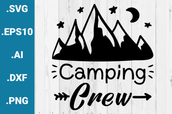 Camping Crew SVG: A Designer's Review for Embroidery