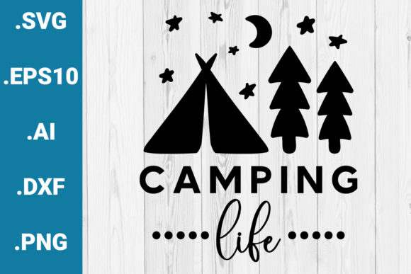 Camping Life SVG: A Designer's Review for Embroidery