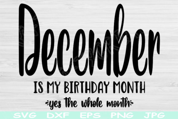 December Birthday SVG: A Designer's Review for Embroidery