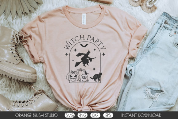Review: Halloween Witch Party SVG for Embroidery