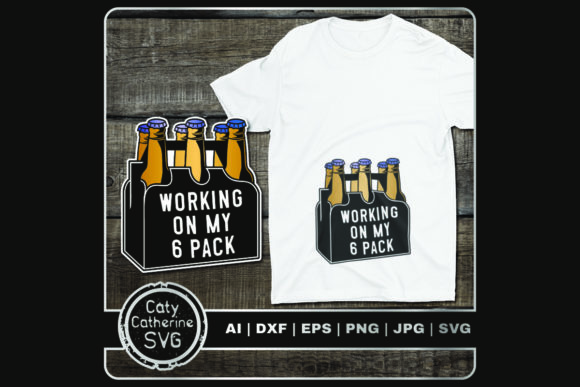 Review: Working on My 6 Pack Funny Workout Beer Design